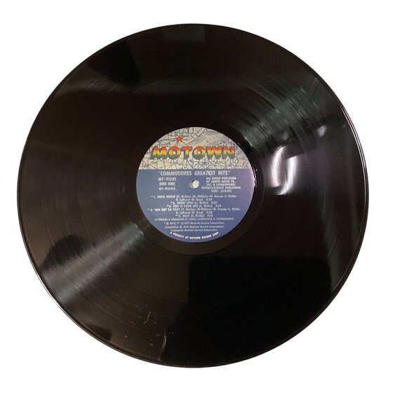 Commodores Greatest Hits Vinyl LP Motown 1974 Funk Groove - Picture 6 of 7